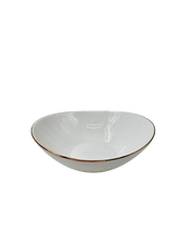 Lve Bol Opal Patrat Margini Aurii 24.5cm Lfw105-g 1-16 3/bax